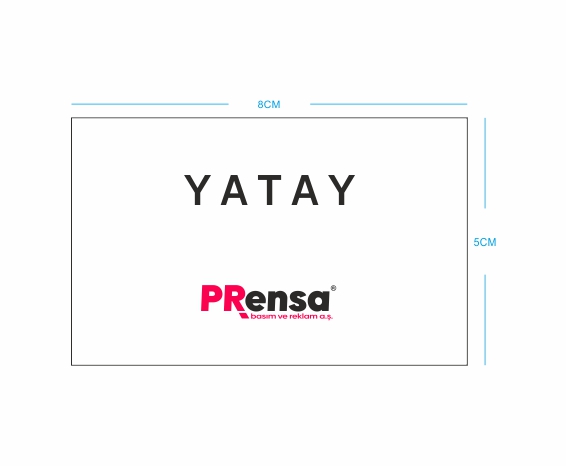 Şeffaf PVC Kartvizit-287