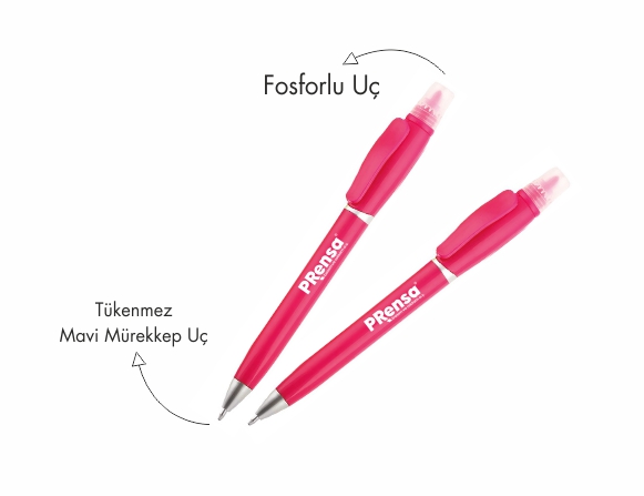 Plastik Kalem Fosforlu