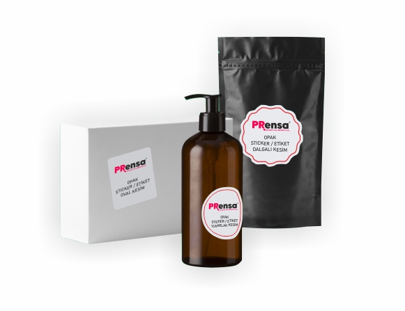 Opak Etiket Dalgalı Kesim-331